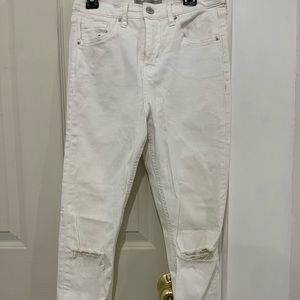 TopShop white Jamie denim jeans
